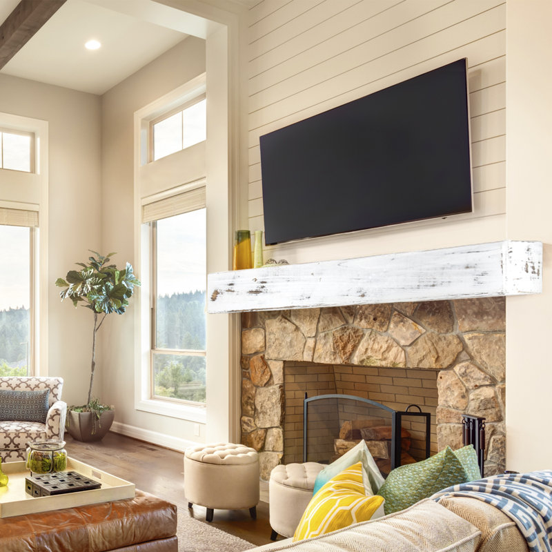 Gracie Oaks Fireplace Shelf Mantel & Reviews Wayfair